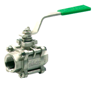 BALL VALVES - 3 Pieces Ball Valves ALFA 24